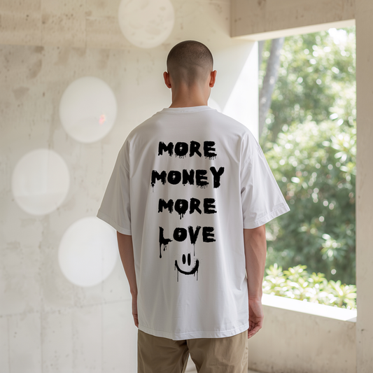 Тениска "more money more love"