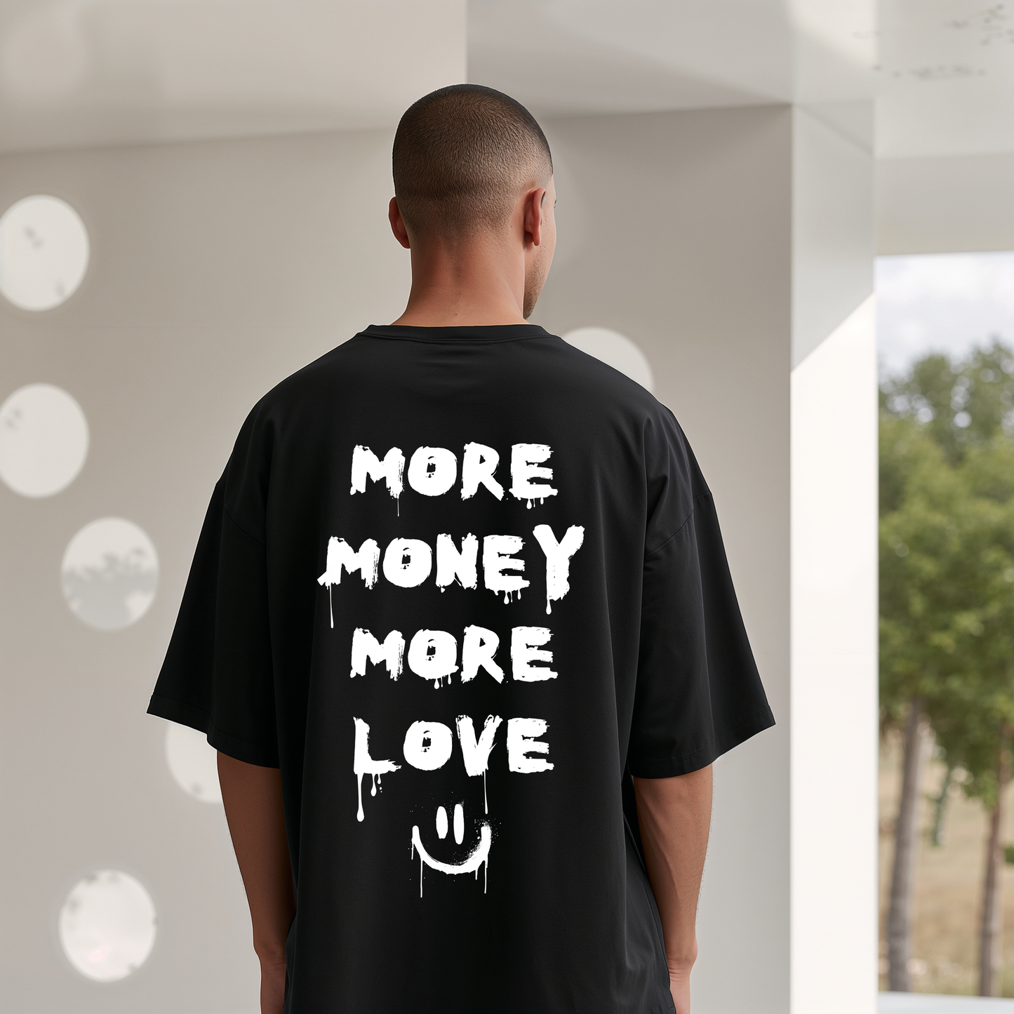 Тениска "more money more love"