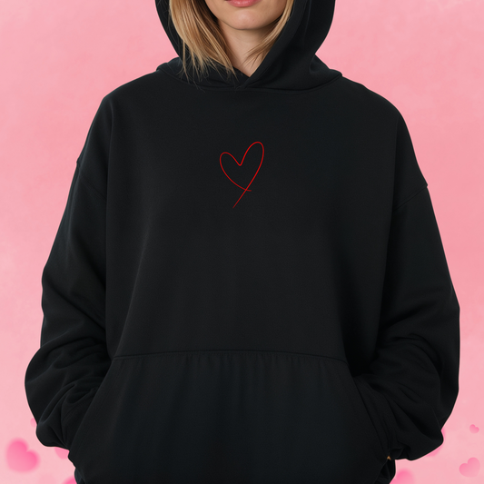 2 Matching Hoodies "По-малко его, повече любов"