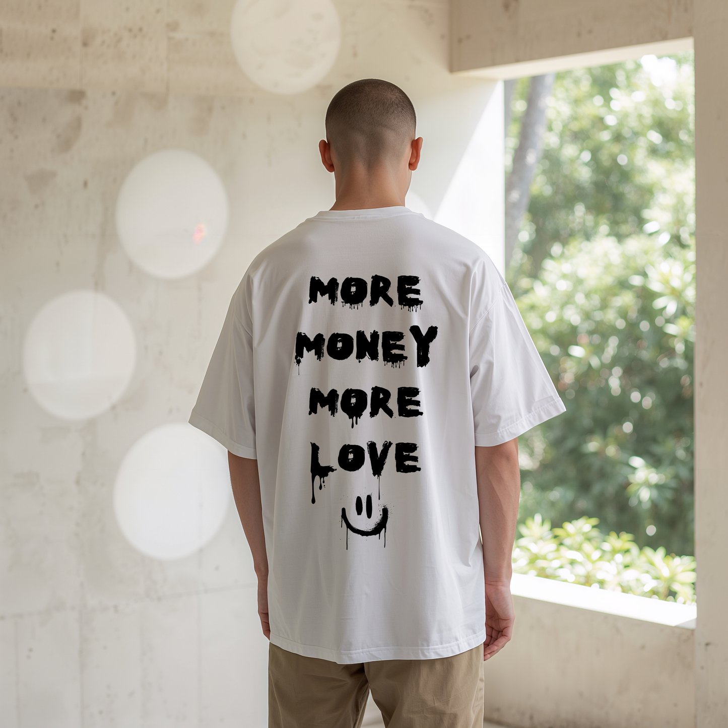 Тениска "more money more love"