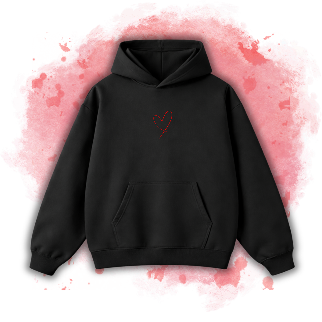 2 Matching Hoodies "По-малко его, повече любов"