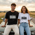 Комплект тениски за двойки „NO DRAMA“ — noDRAMA