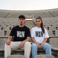 Комплект тениски за двойки „WIN IN SILENCE“ — noDRAMA