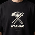 Черна OVERSIZED тениска „АТАНАС“ — noDRAMA