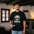 Черна OVERSIZED тениска „ИВАН“ — noDRAMA