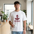 Бяла OVERSIZED тениска „ЙОРДАН“ — noDRAMA