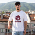 Бяла OVERSIZED тениска „НИКОЛАЙ“ — noDRAMA