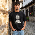 Черна OVERSIZED тениска „СТЕФАН“ — noDRAMA